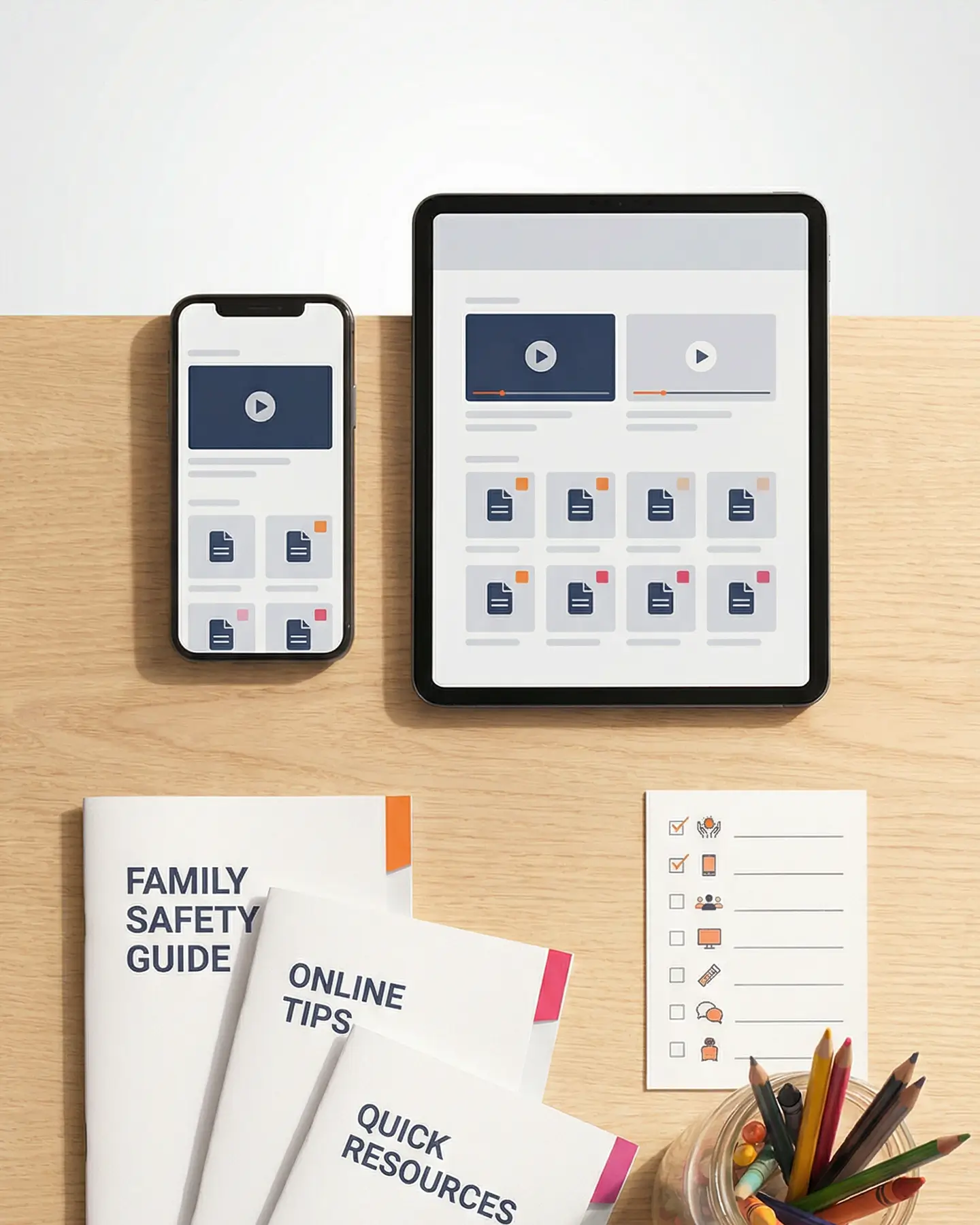 digital tools layout